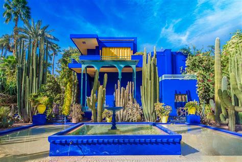 majorelle gardens in morocco